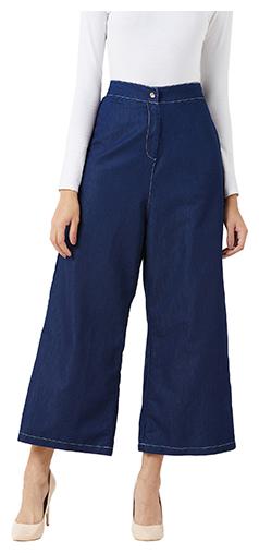

Miss Chase Women Navy Regular fit Regular pants