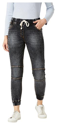 

Miss Chase Women Black Relaxed fit Jeans