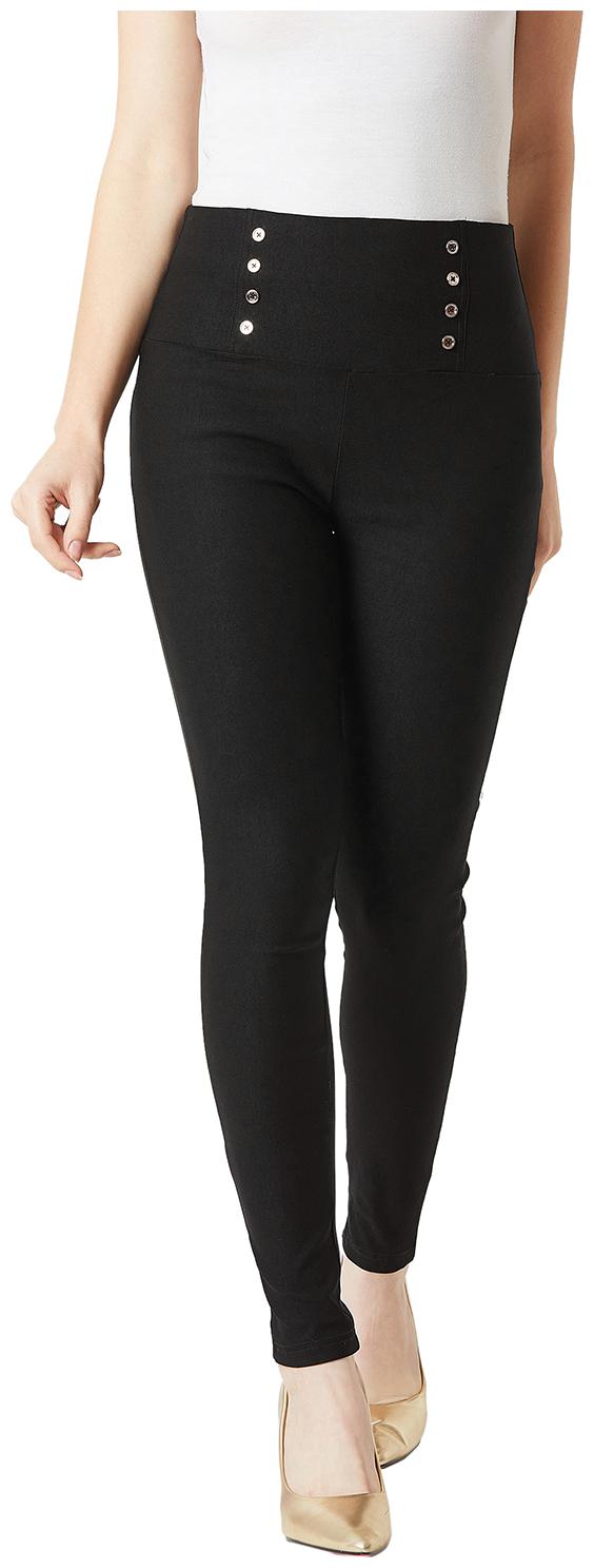 

Miss Chase Women Black Slim fit Jegging