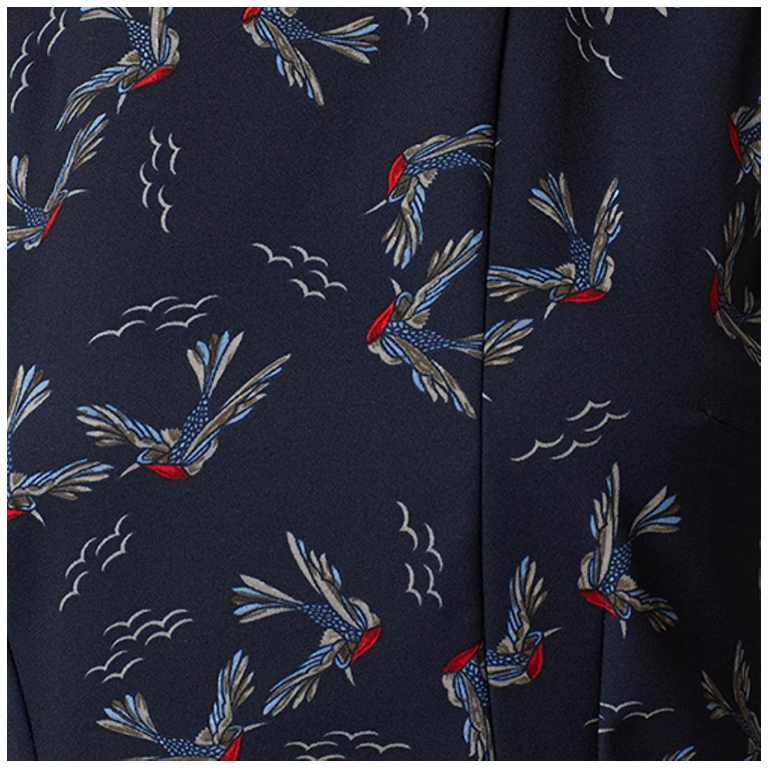 

Miss Chase Women s Multicolored Round Neck Sleeveless Printed Panelled Mini Shift Dress