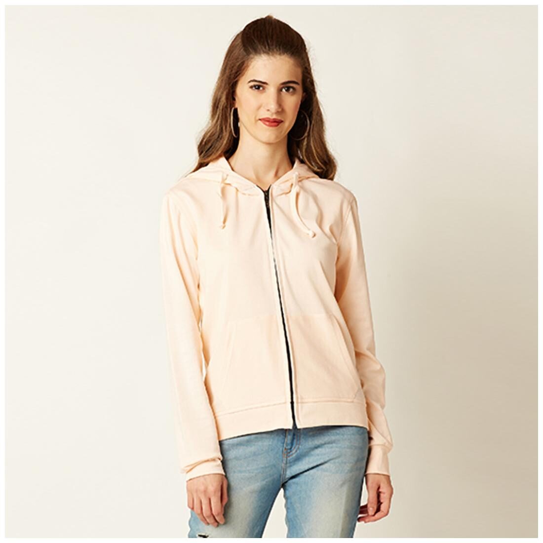 

Miss Chase Women Solid Sweatshirt - Pink