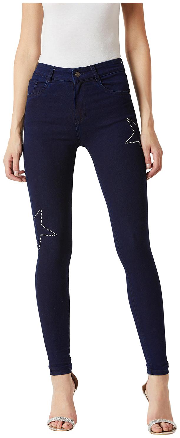 

Miss Chase Women Navy Skinny fit Jeans
