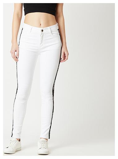 

Miss Chase Women White Skinny fit Jeans