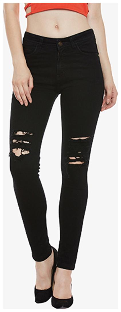 

Miss Chase Women Black Slim fit Jeans