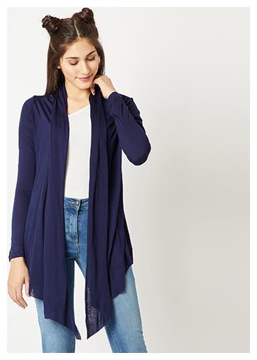 

Miss Chase Women Shrug - Blue