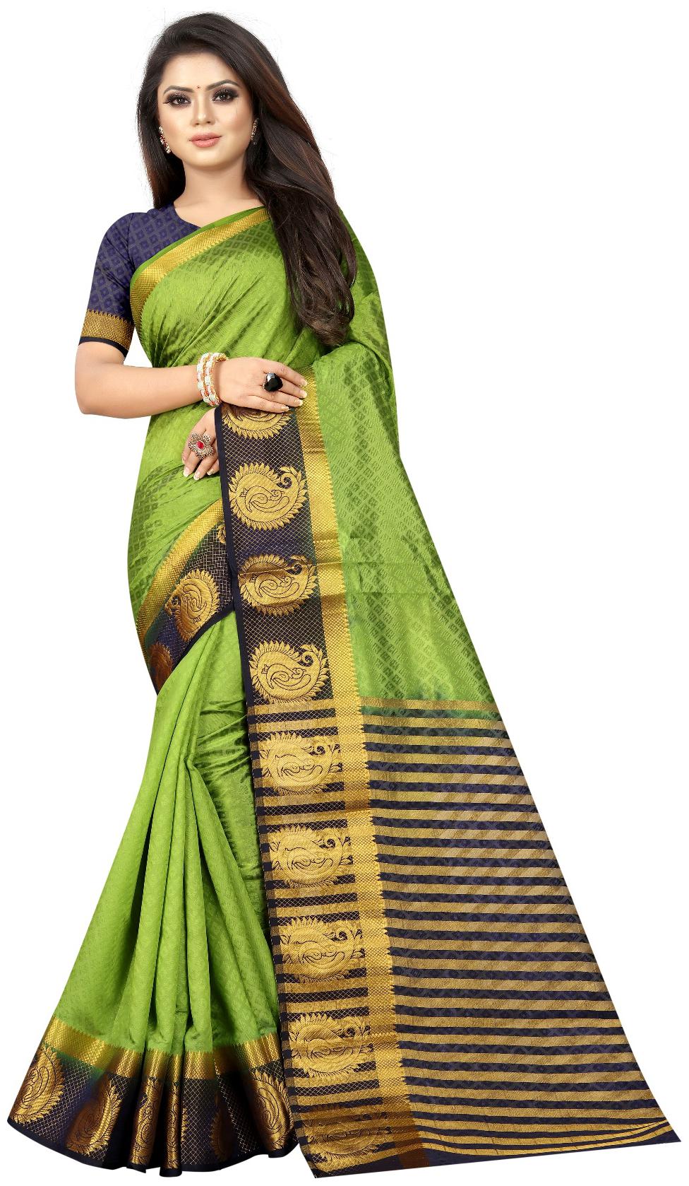

MM VENTURE WOMEN S DESIGNER KANJIVARAM SILK SAREES