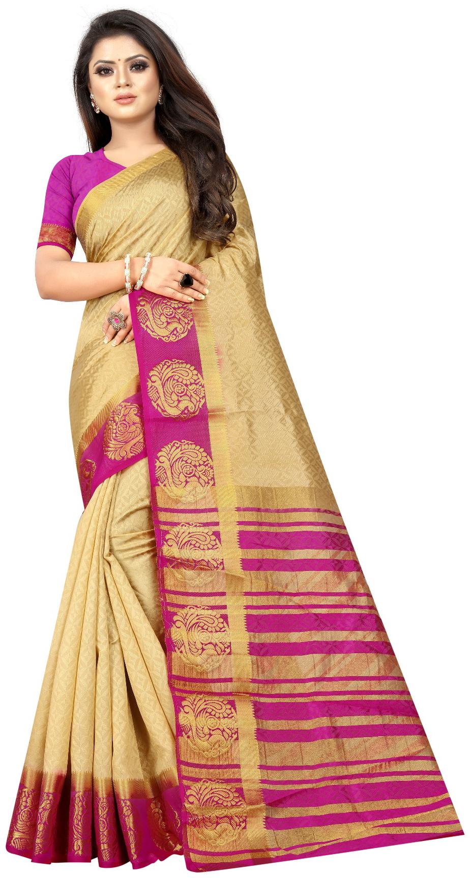 

MM VENTURE WOMEN S DESIGNER KANJIVARAM SILK SAREES