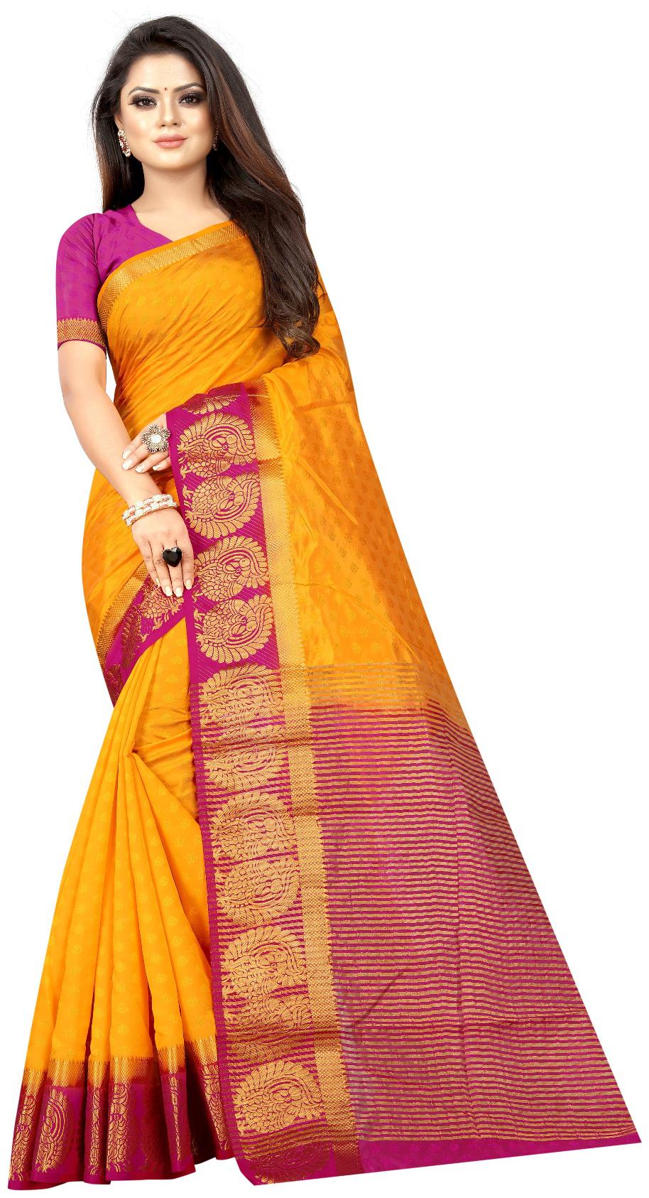 

MM VENTURE WOMEN S DESIGNER KANJIVARAM SILK SAREES