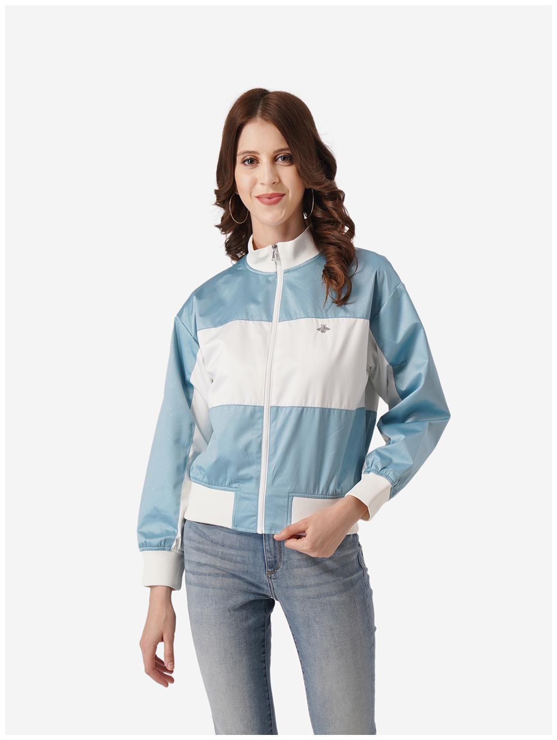 

Mode by Red Tape Women Colorblocked Sports Jacket - Blue