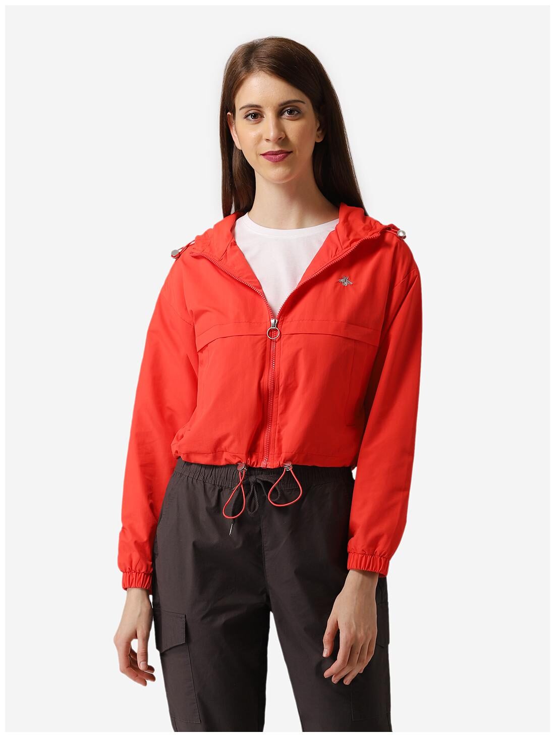 

Mode by Red Tape Women Solid Sports Jacket - Red