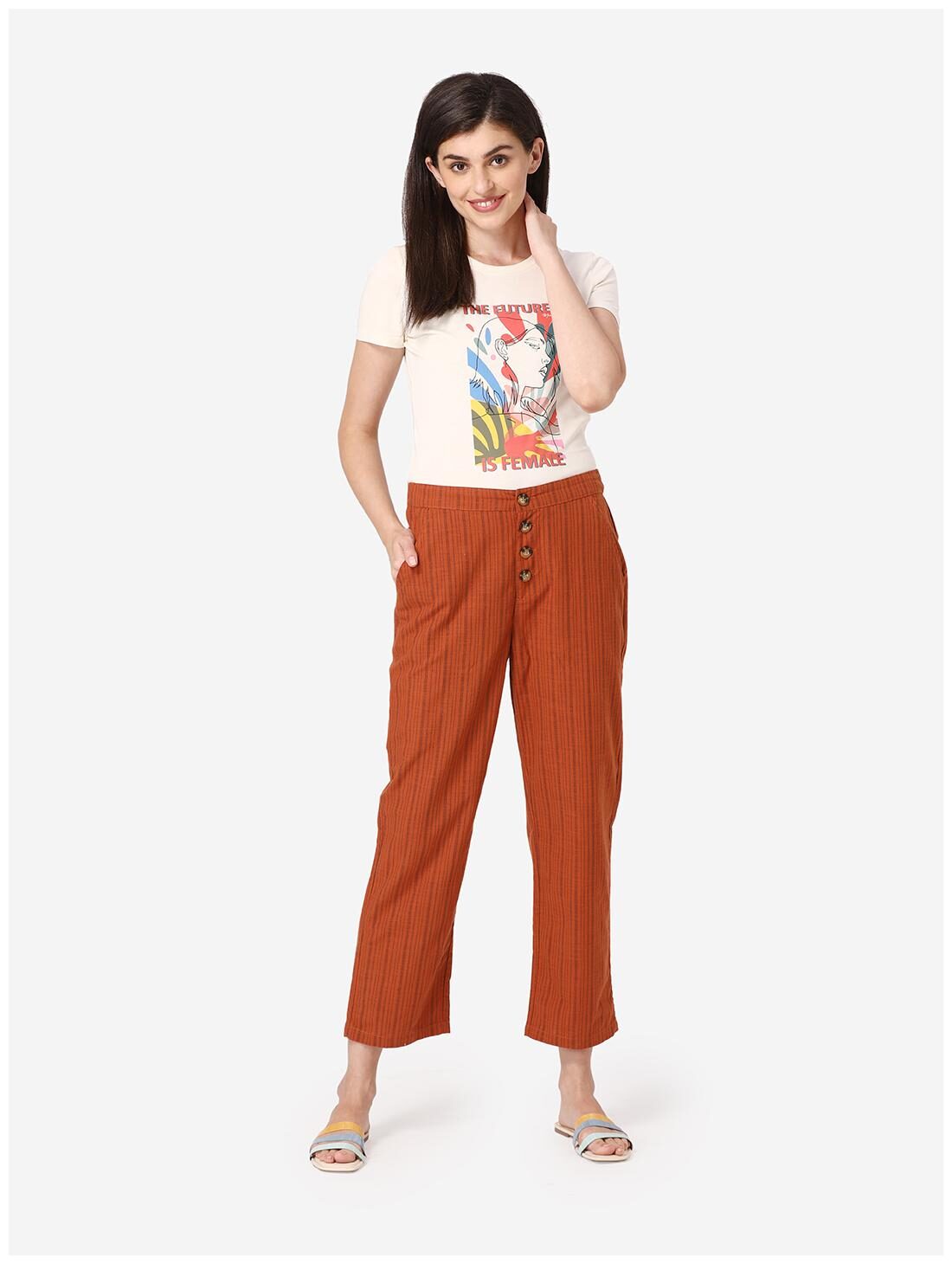 

Mode By Red Tape Women Red Pant