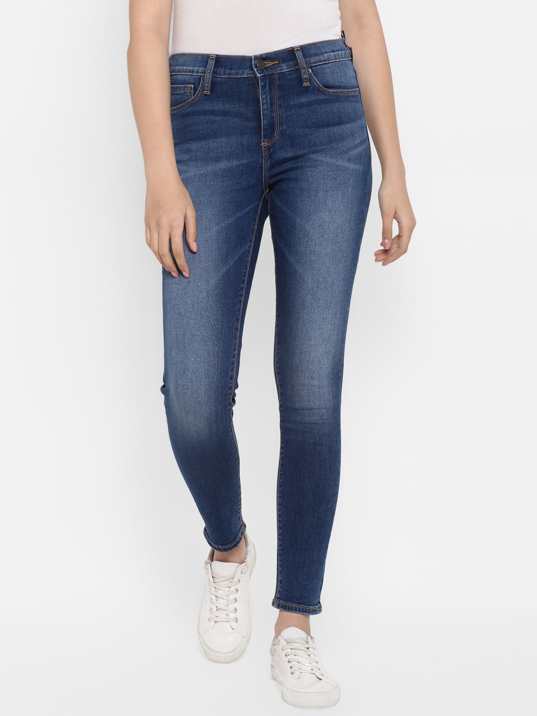 

Mode by Red Tape Women Blue Skinny fit Jeans