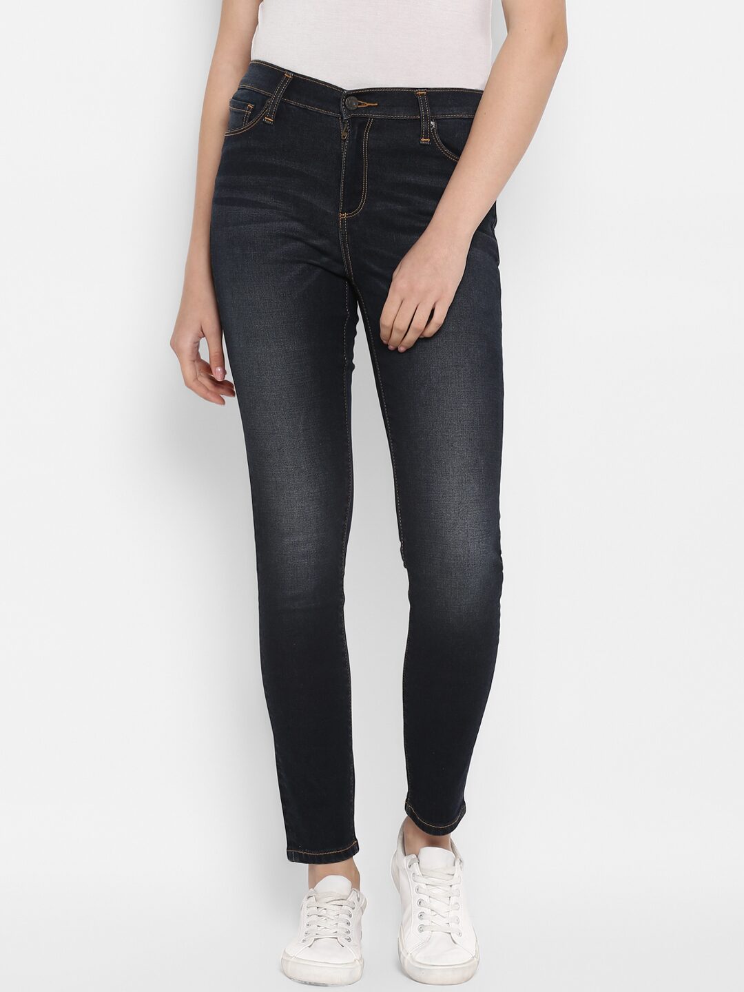 

Mode by Red Tape Women Black Skinny fit Jeans