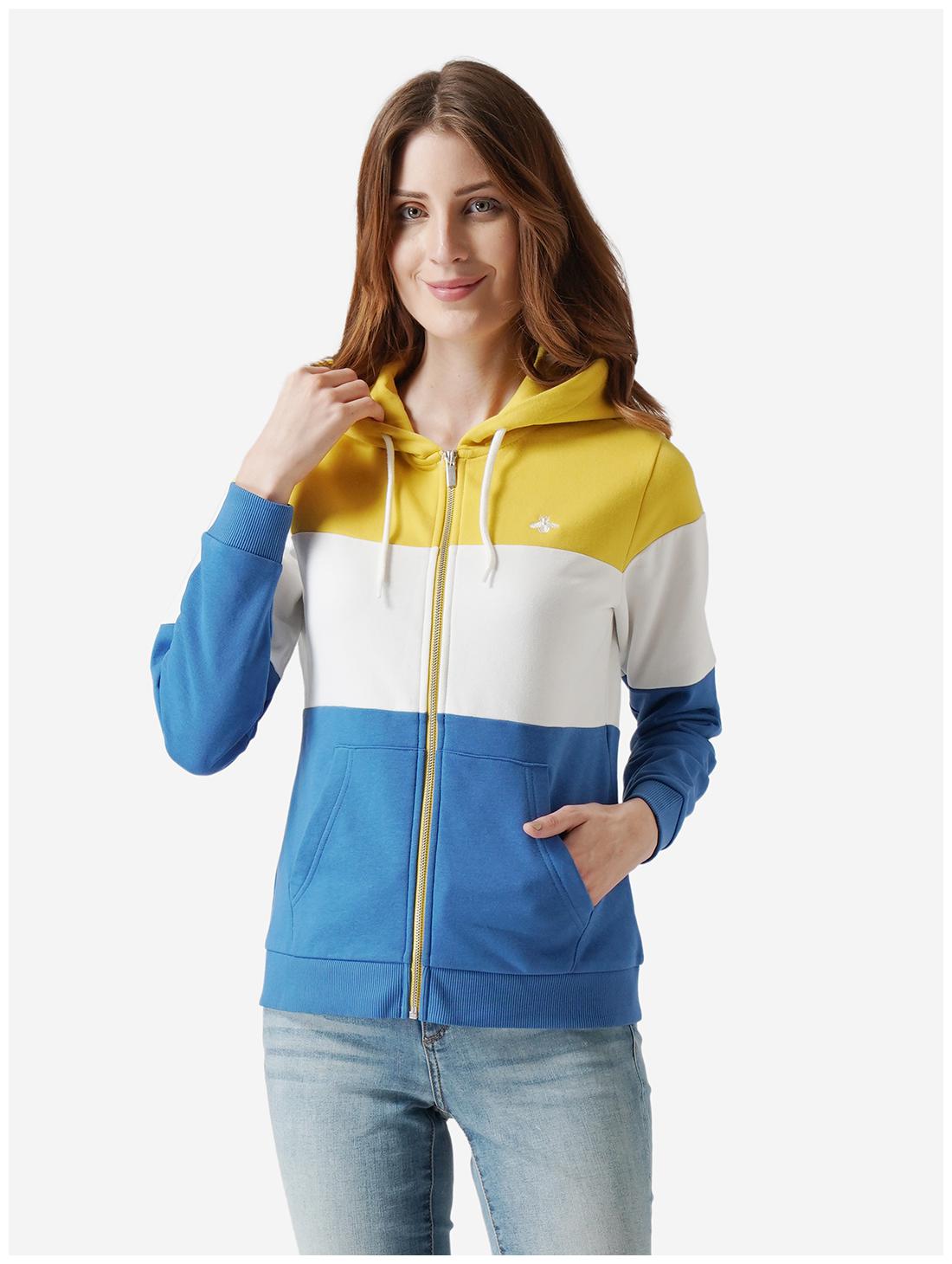 

Mode by Red Tape Women Colourblocked Hoodie - Multi