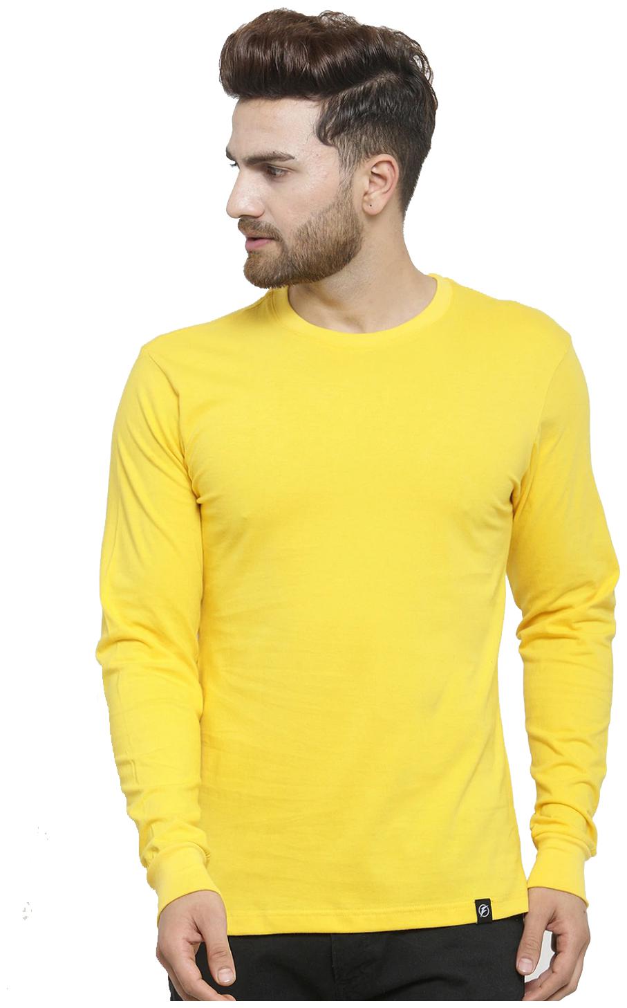 

Modestella Men Yellow Regular fit Knitted Round neck T-Shirt - Pack Of 1