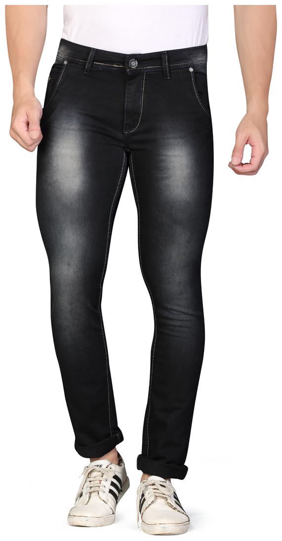 

MONARCH Men Black Slim Fit Jeans