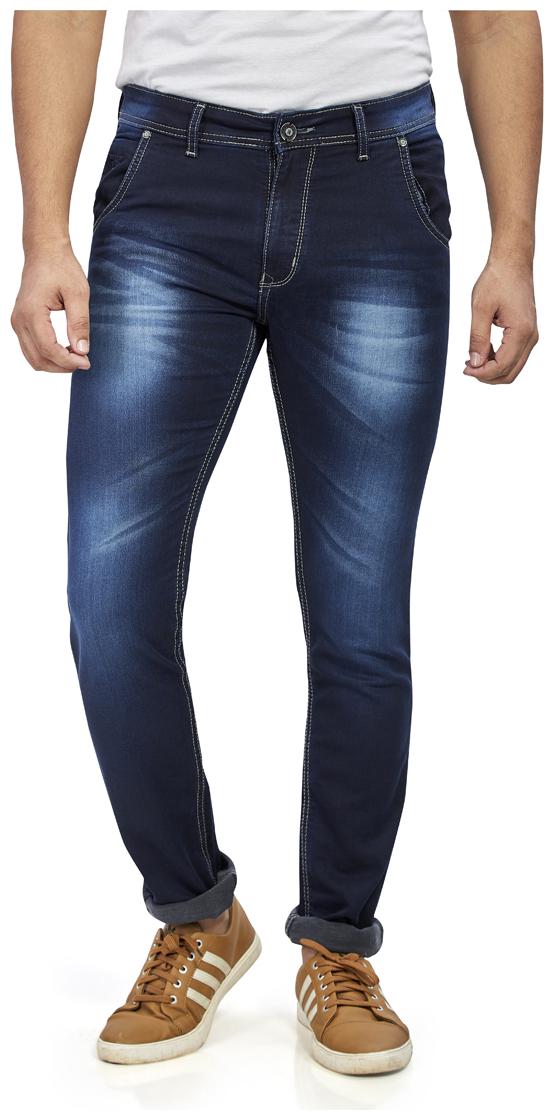 

MONARCH Men Navy Blue Slim Fit Jeans