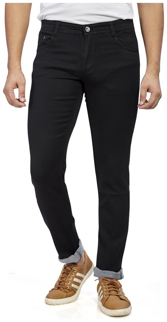 

MONARCH Men Black Slim Fit Jeans