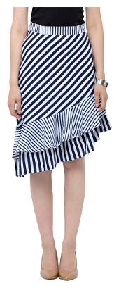 

Oxolloxo Floral A-line skirt Midi Skirt - White