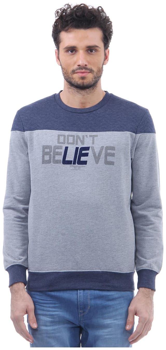 Monte Carlo Men's Printed Fleece Sweatshirt