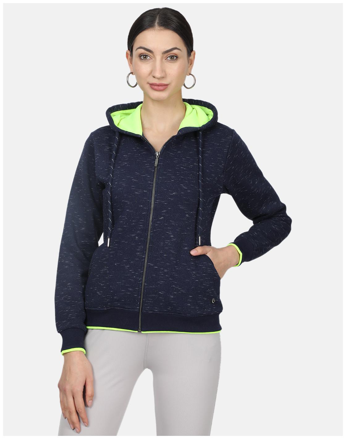 

Monte Carlo Women Printed Sweatshirt - Navy Blue