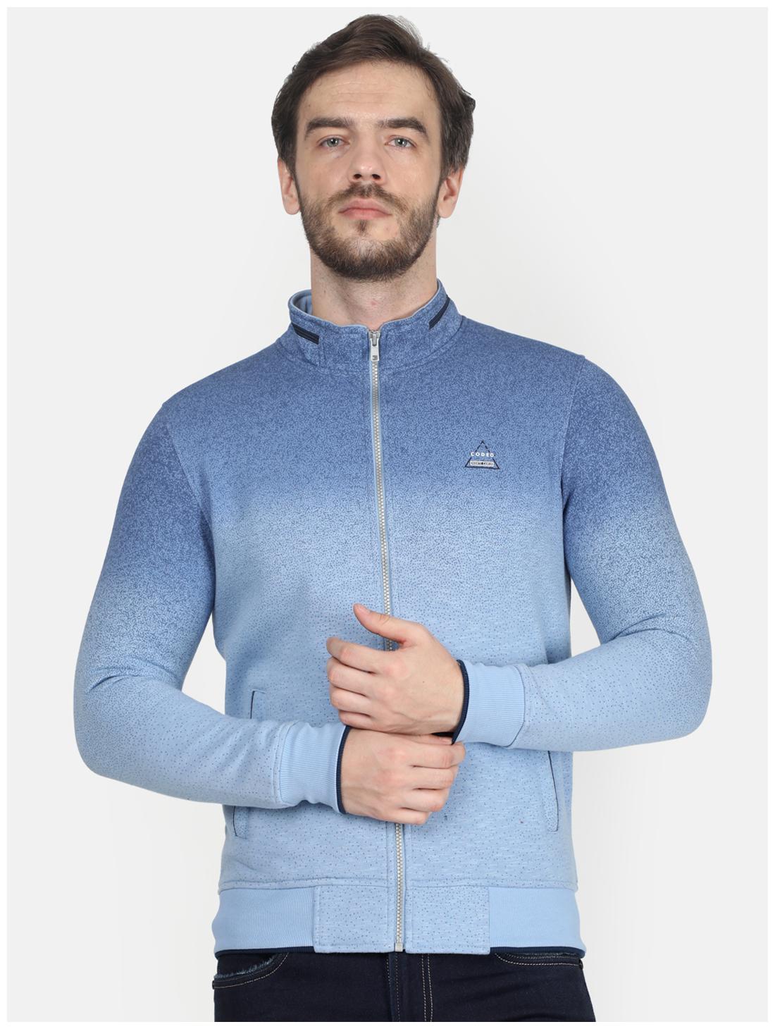 

Monte Carlo Men Blue High neck Sweatshirt