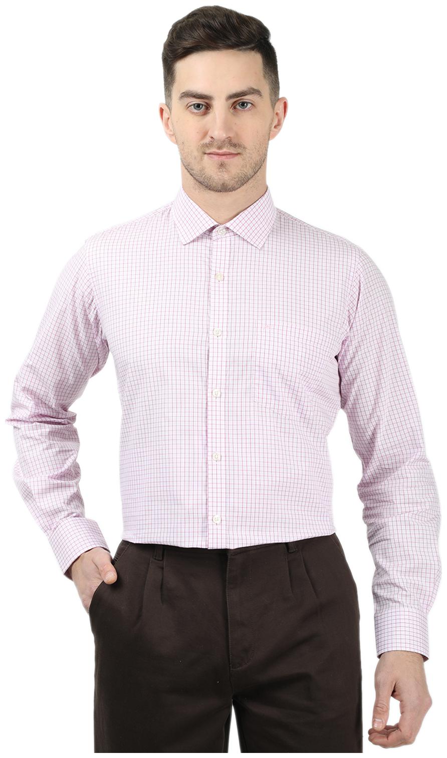 

Monte Carlo Men Slim fit Formal Shirt - Pink