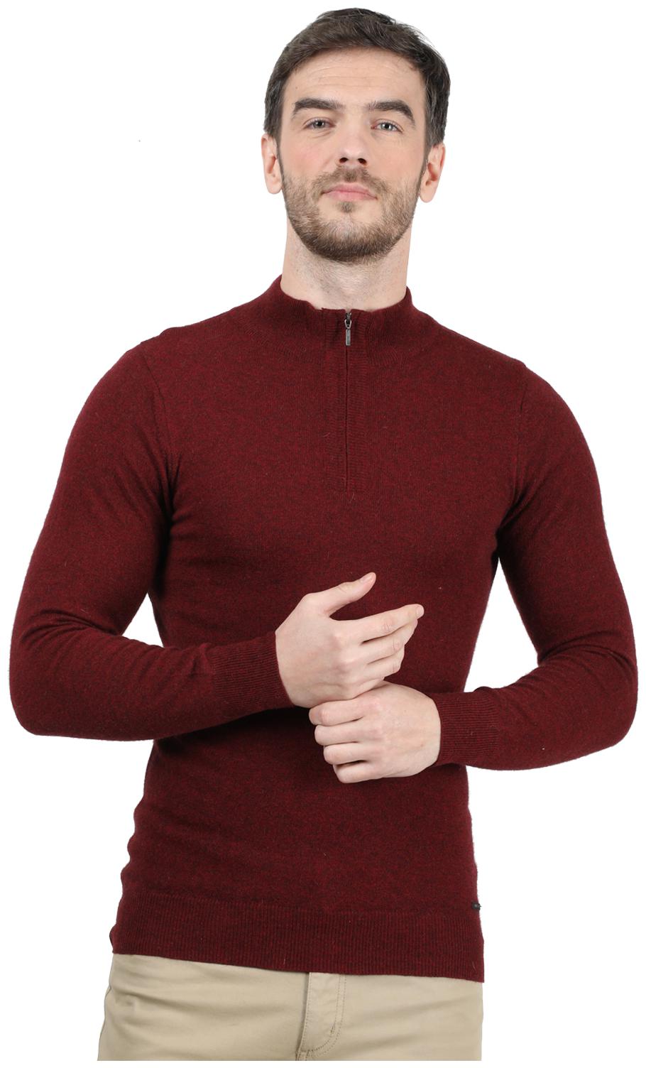 

Monte Carlo Men Maroon Turtle neck Pullover