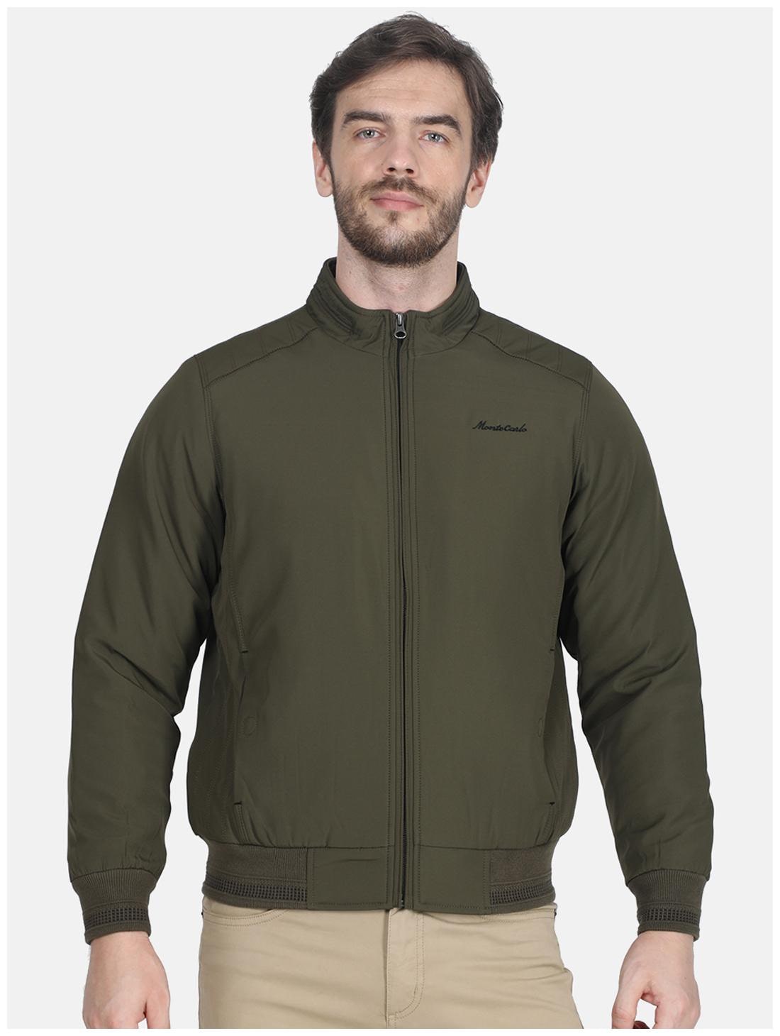 

Monte Carlo Men Brown Solid Bomber jacket