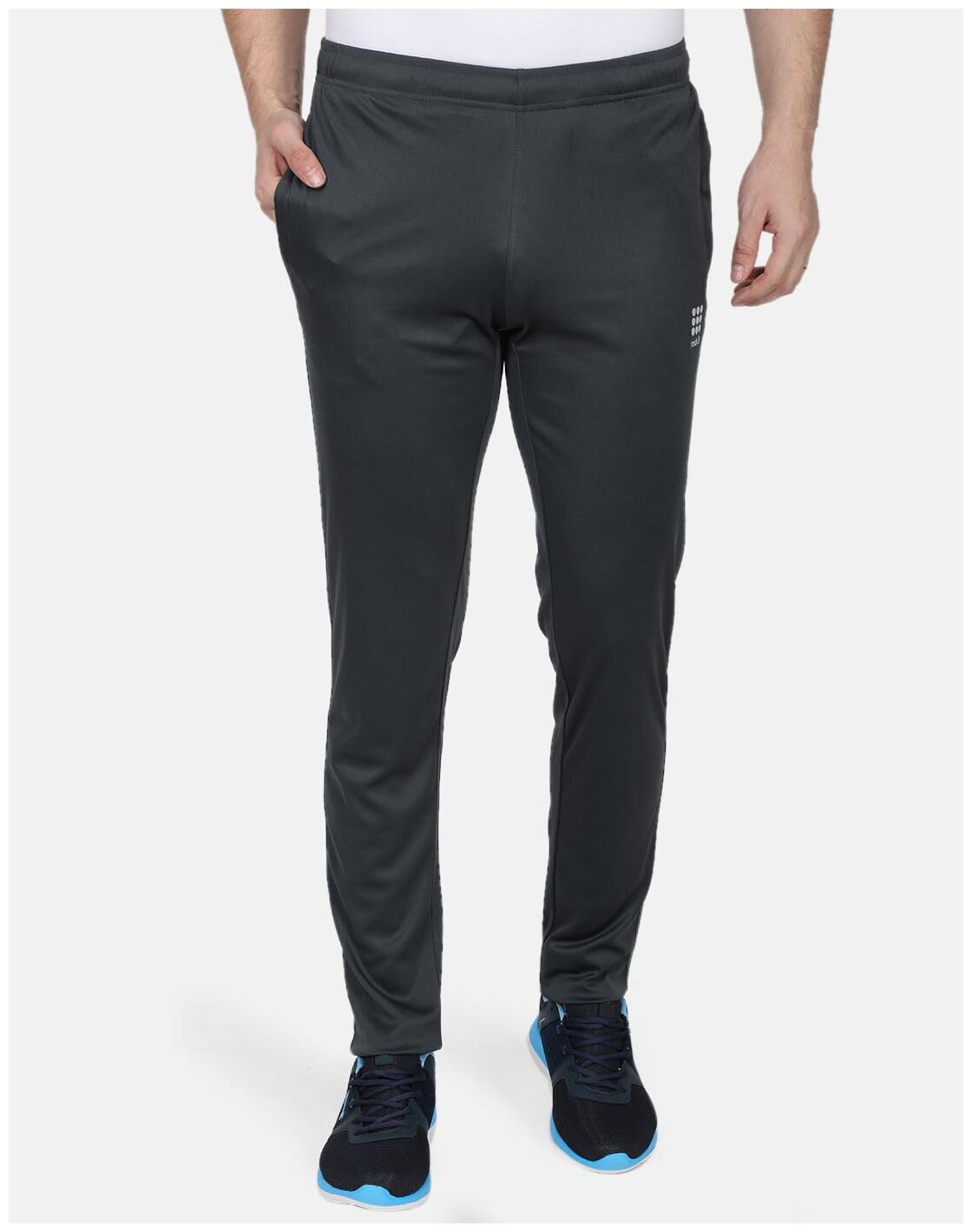 

Monte Carlo Men Grey Solid Regular fit Track pants