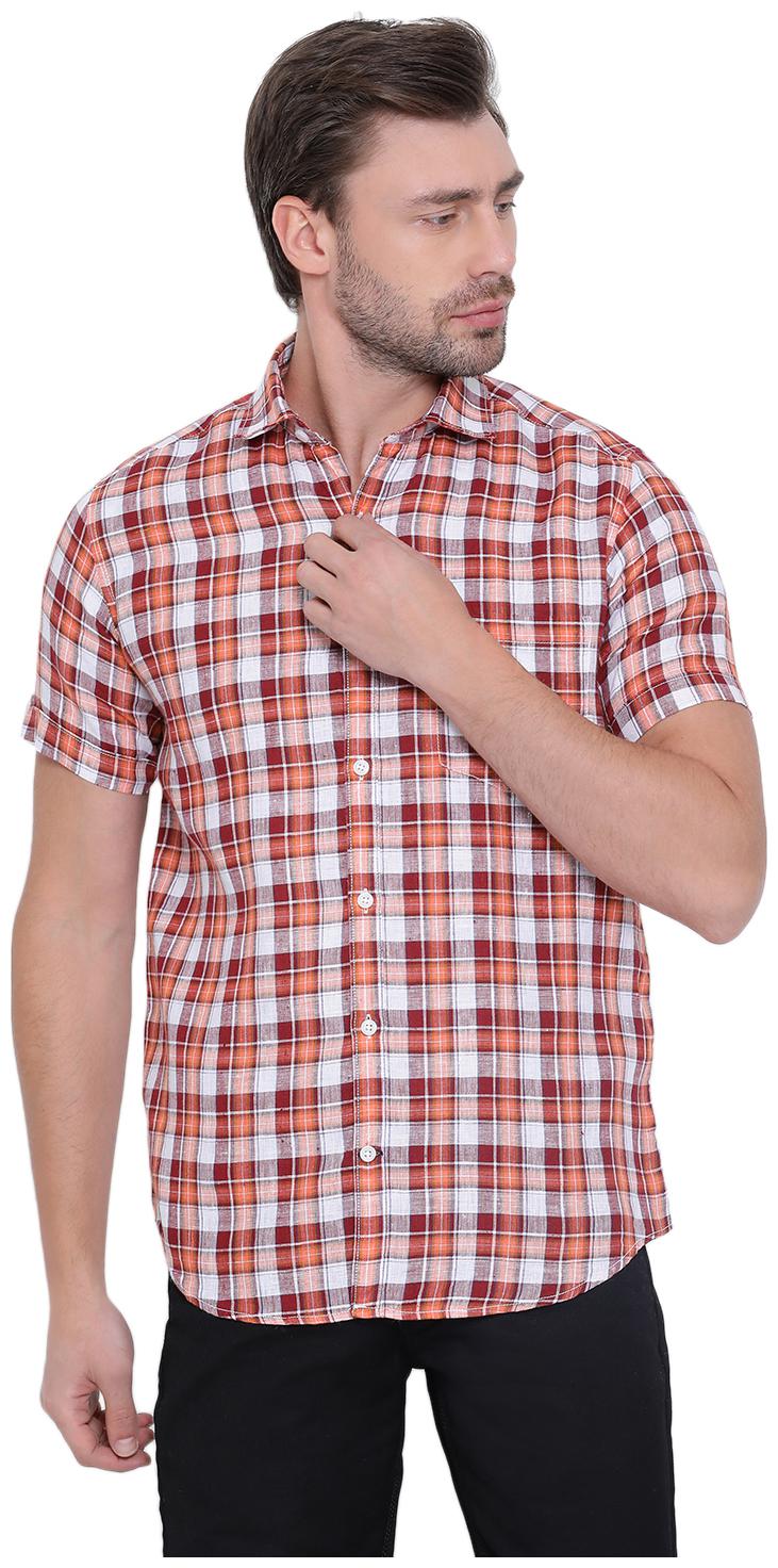 

Monte Carlo Men Multi Checked Regular Fit Casual Shirt
