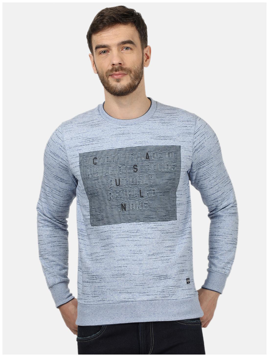 

Monte Carlo Men Blue Round neck Sweatshirt