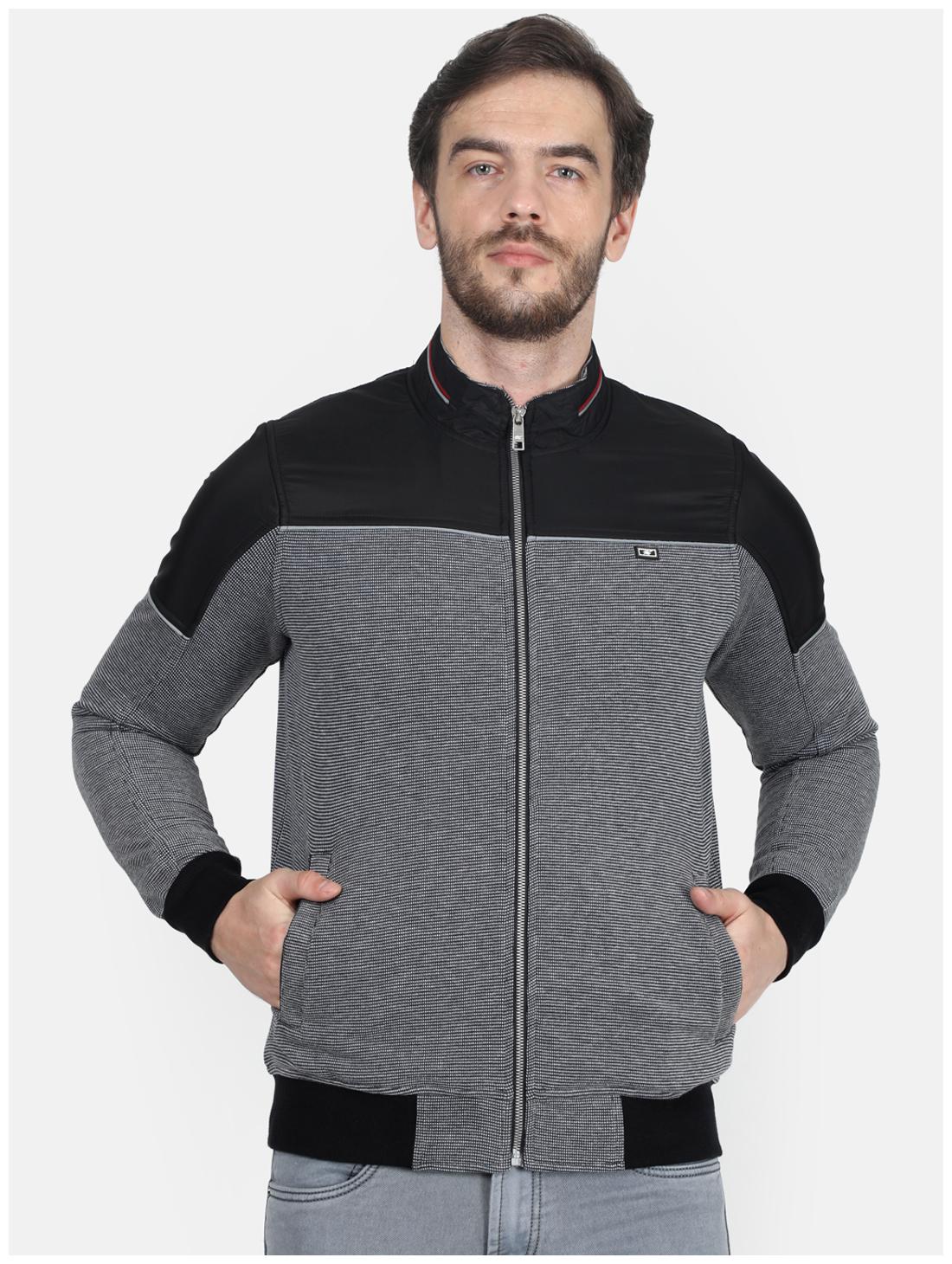 

Monte Carlo Men Grey High neck Sweatshirt