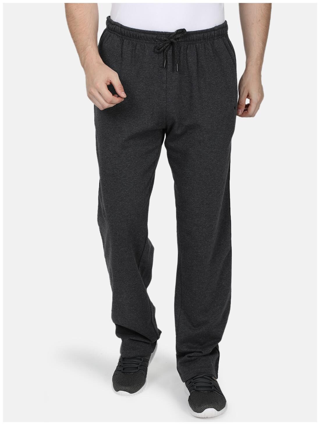 

Monte Carlo Men Grey Solid Regular fit Track pants