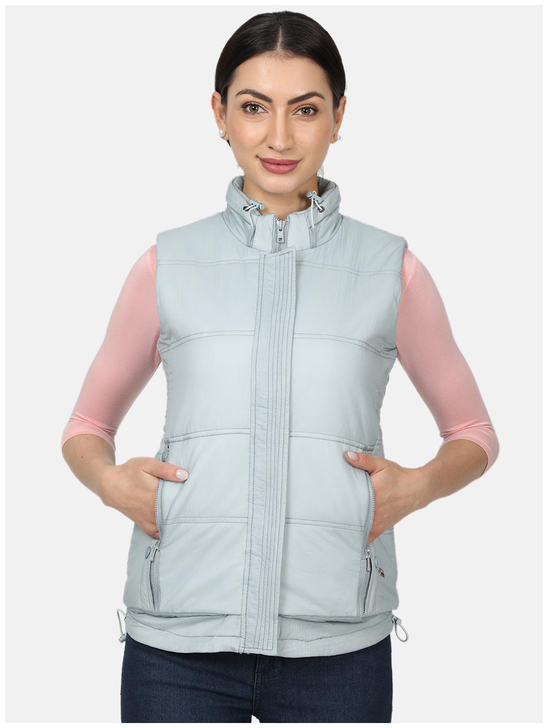 

Monte Carlo Women Solid Regular Jacket - Blue