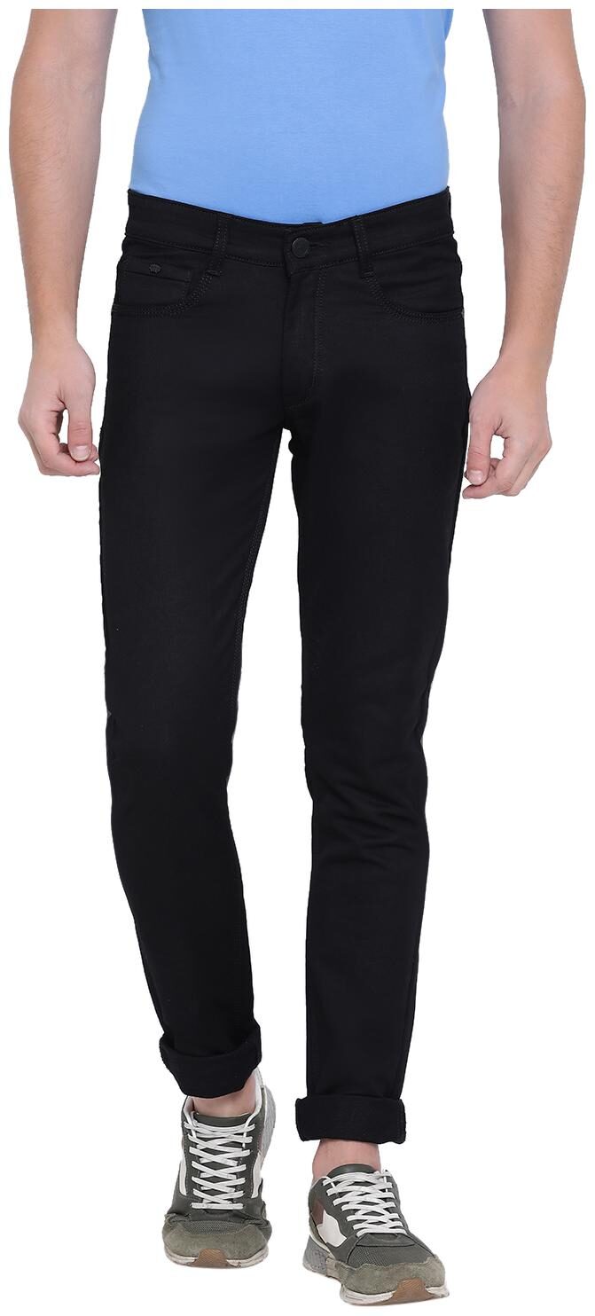 

Monte Carlo Men Black Skinny Fit Jeans
