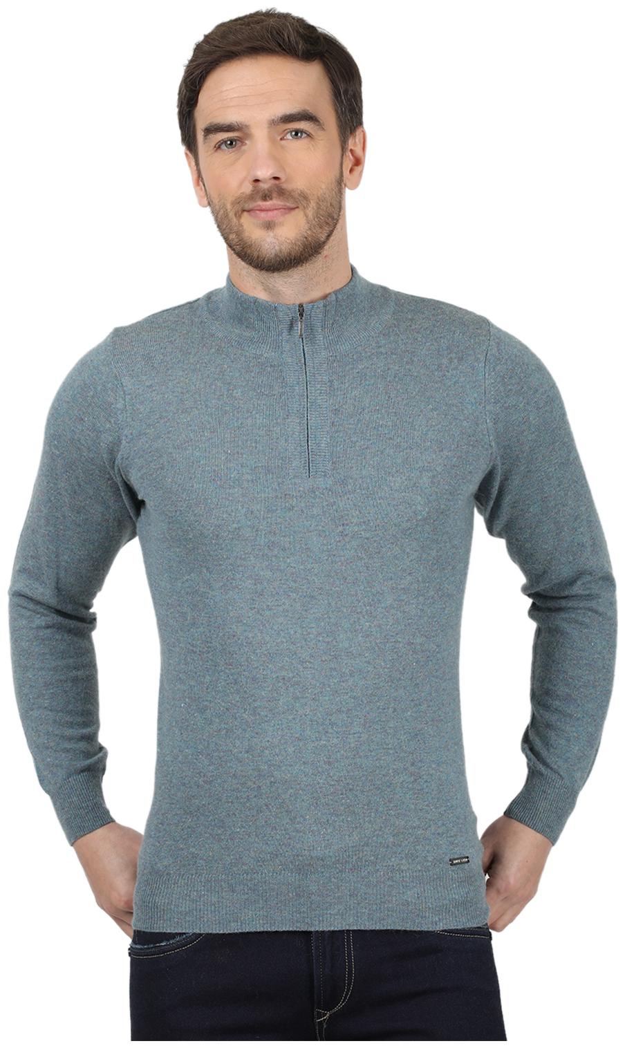 

Monte Carlo Men Grey High neck Pullover