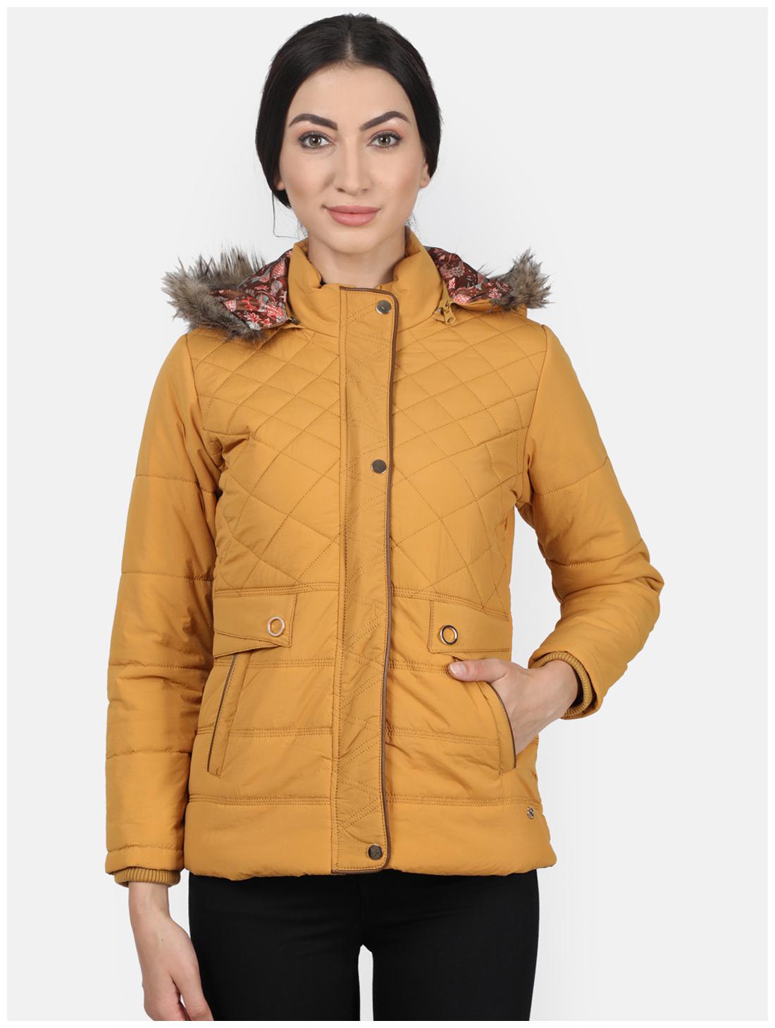 

Monte Carlo Women Solid Regular Jacket - Yellow