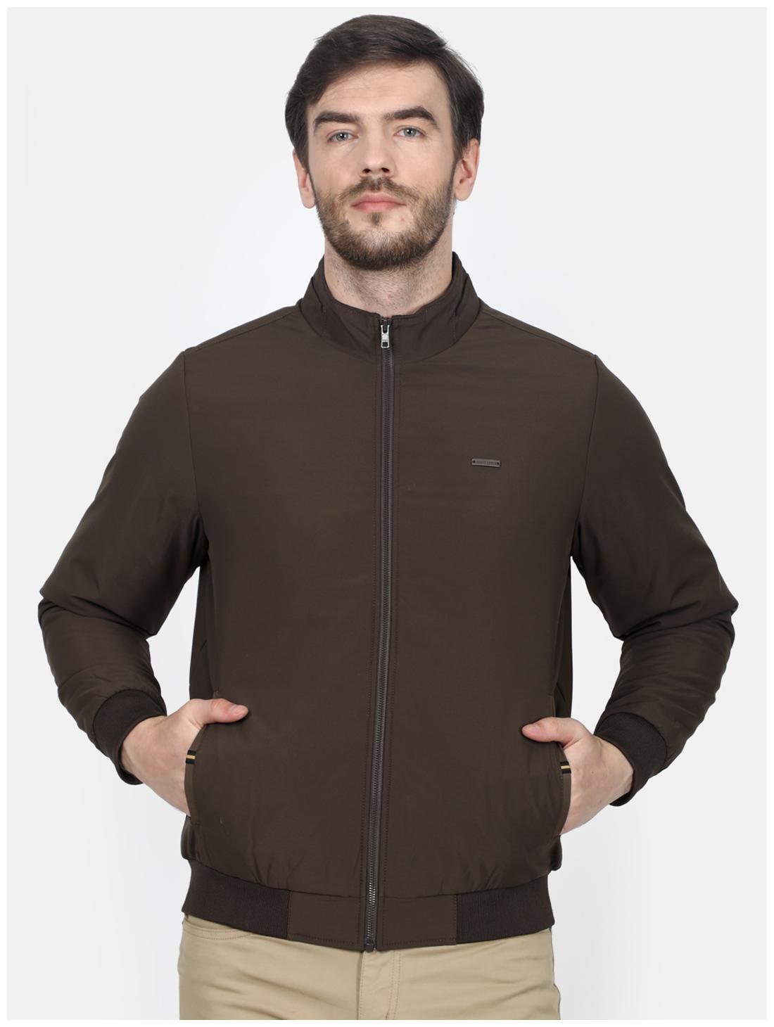 

Monte Carlo Men Brown Solid Bomber jacket