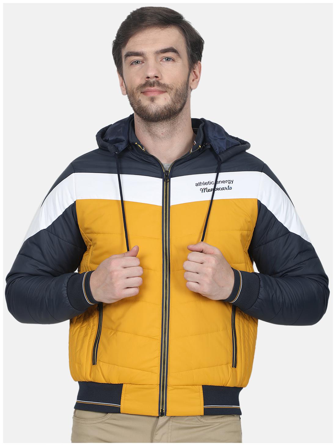

Monte Carlo Men Multi Colorblocked Bomber jacket