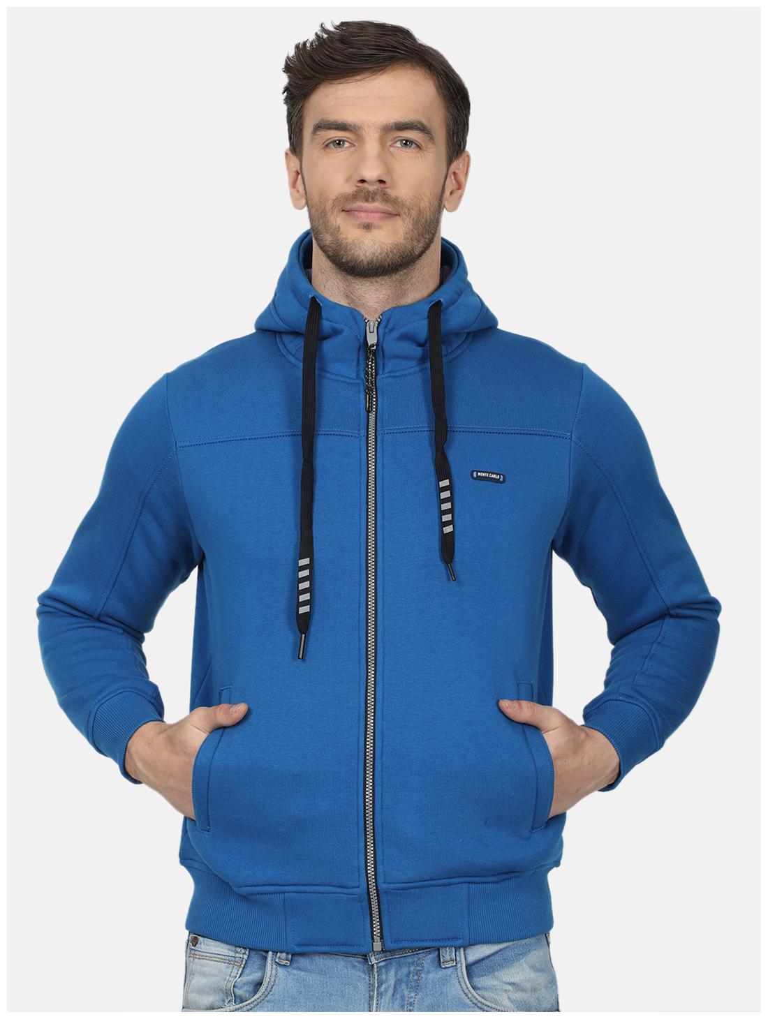 

Monte Carlo Men Blue Hooded Hoodie