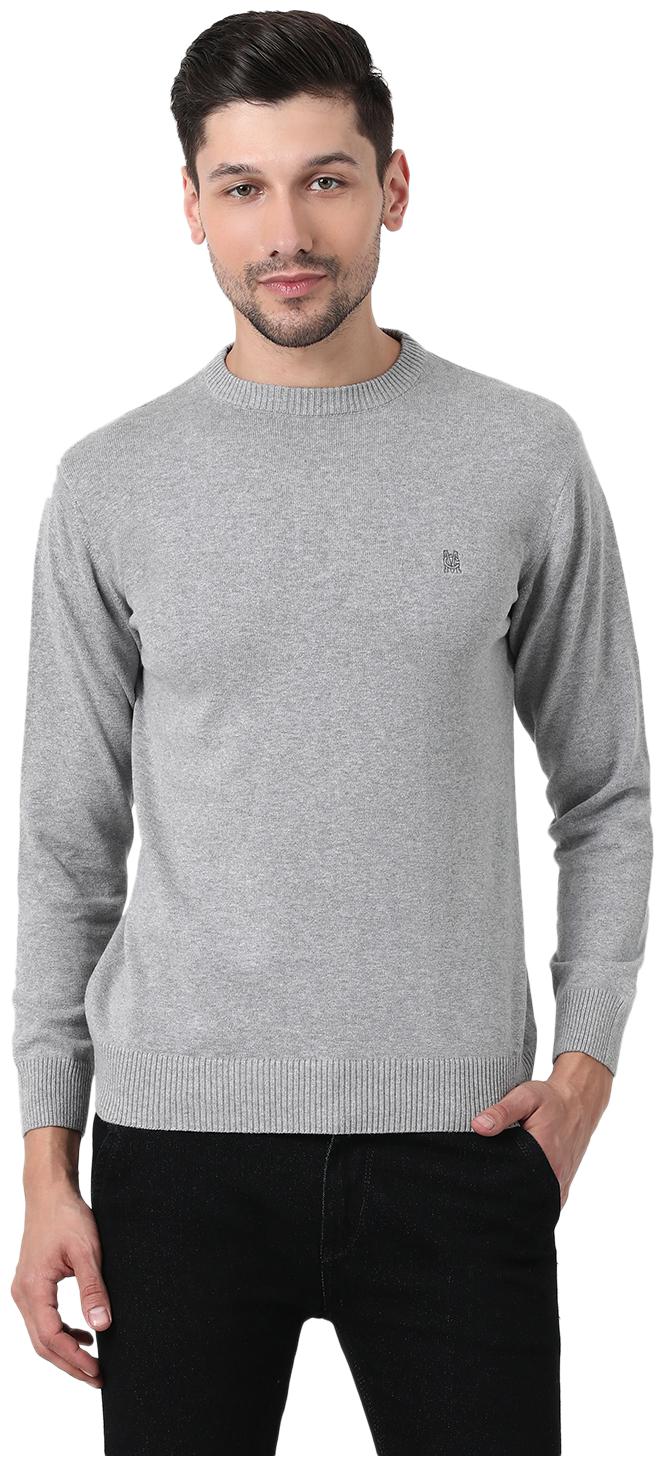 

Monte Carlo Men Grey Round neck Pullover