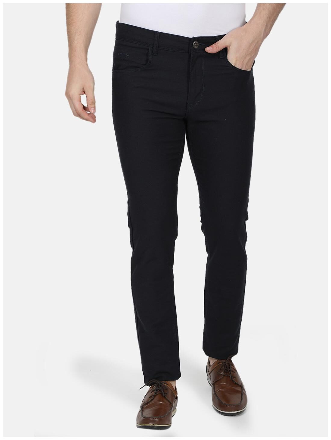 

Monte Carlo Men Black Skinny Fit Jeans