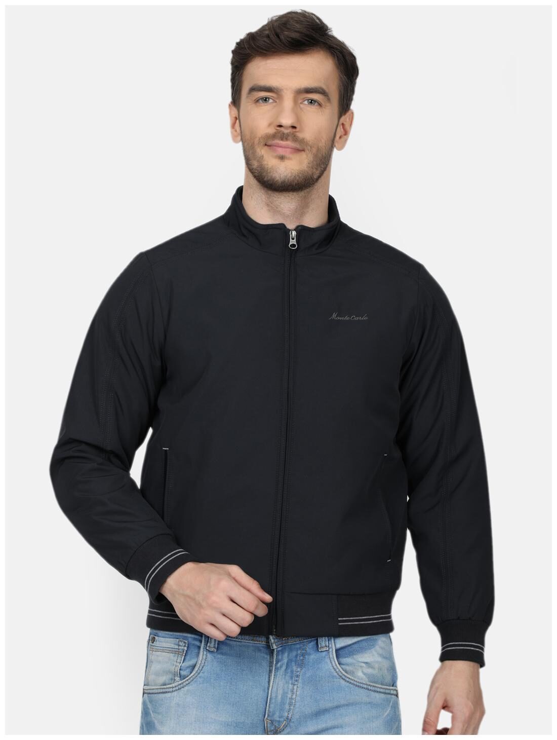 

Monte Carlo Men Black Solid Down jacket