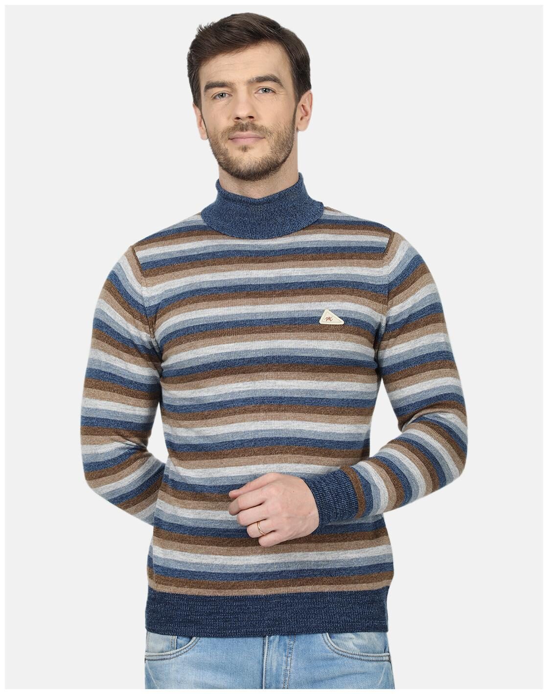 

Monte Carlo Men Multi High neck Pullover