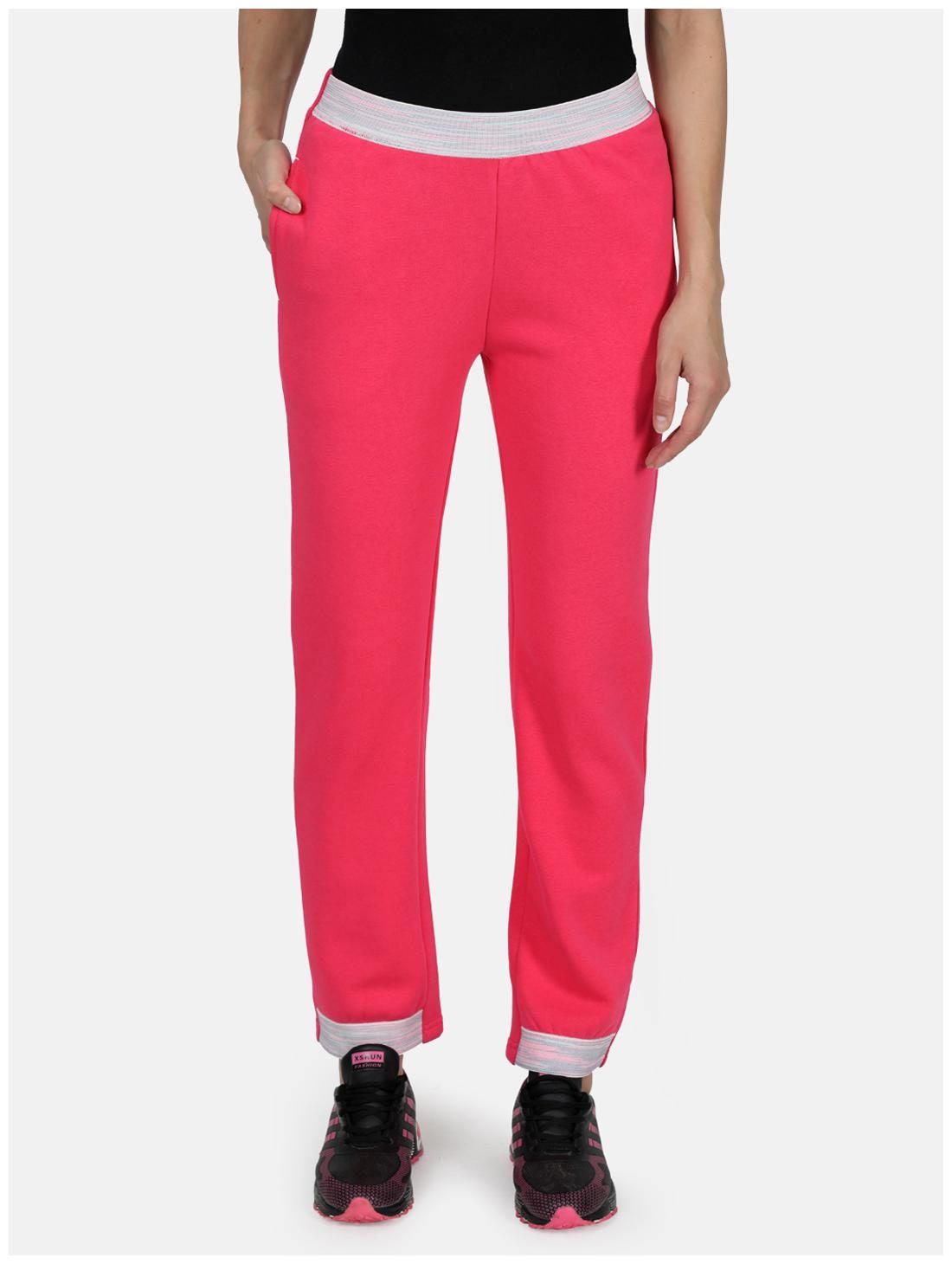 

Monte Carlo Women Pink Cotton Blend Regular Fit Track Pants