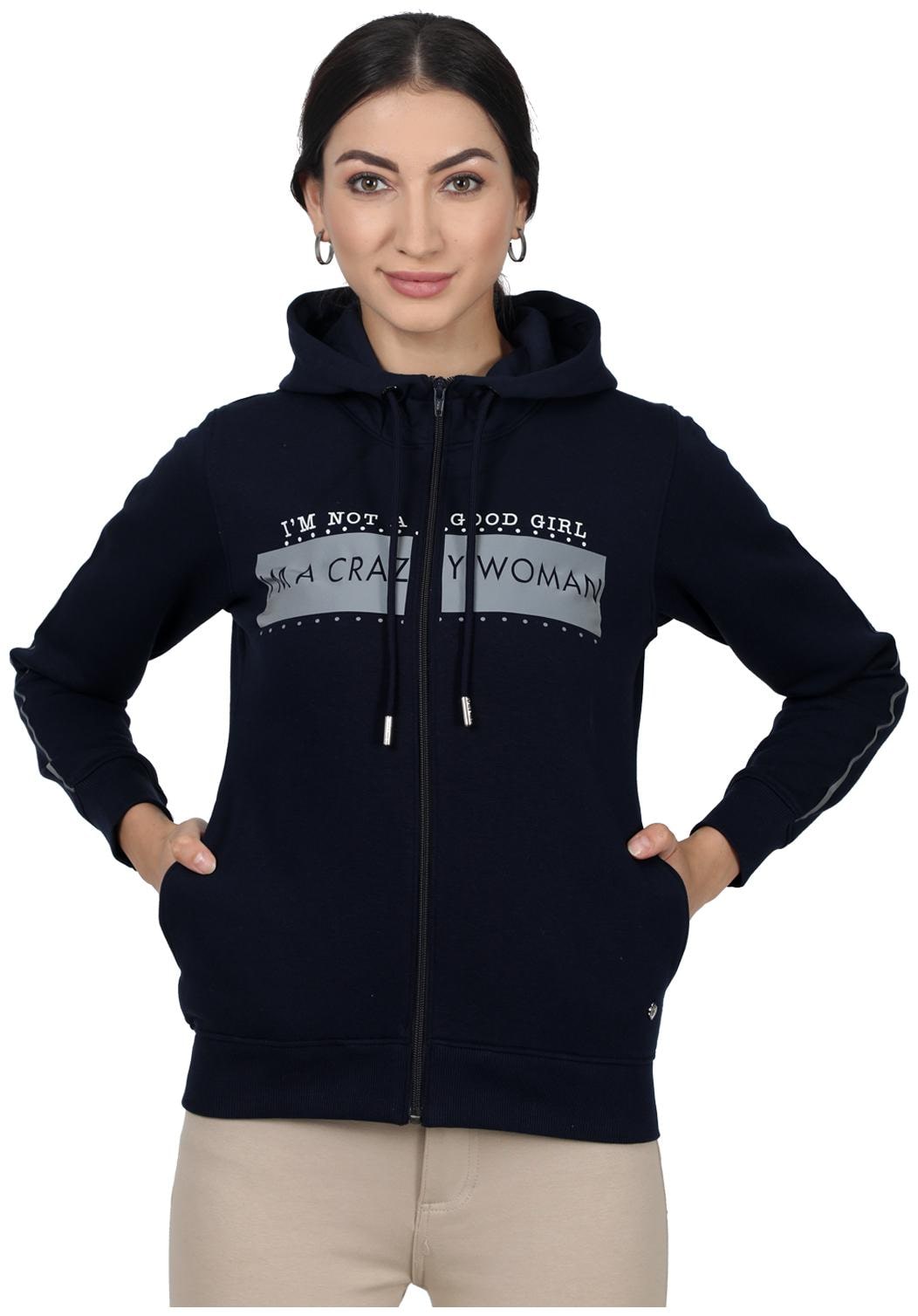 

Monte Carlo Women Printed Sweatshirt - Navy Blue