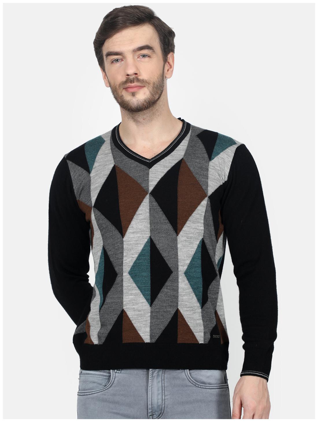 

Monte Carlo Men Multi V neck Pullover