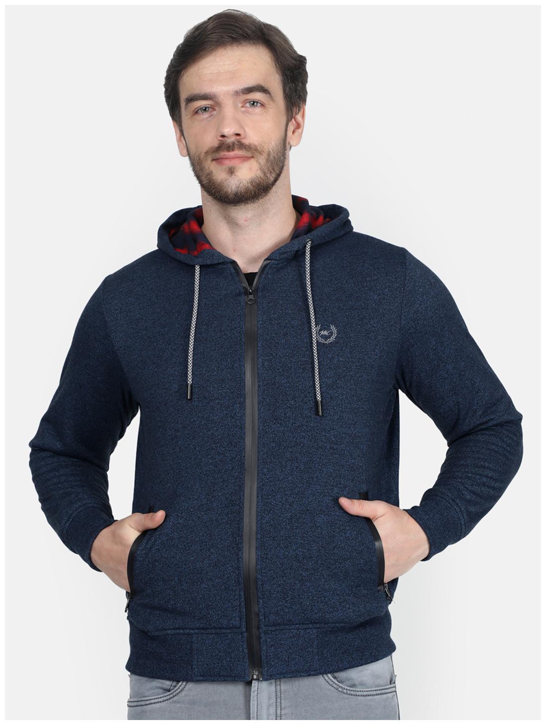 

Monte Carlo Men Blue Hooded Sweatshirt