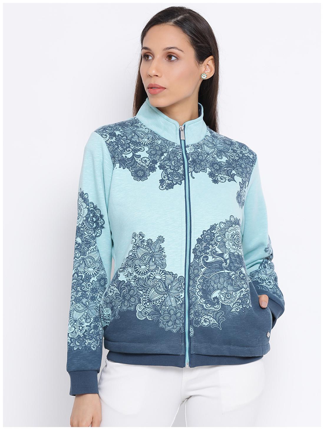 

Monte Carlo Women Printed Sweatshirt - Green